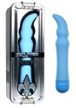 Fleur De Lis Silky G 6 In Vibrator Blue
