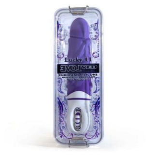 Silicone Roulette Lucky 11 Purple