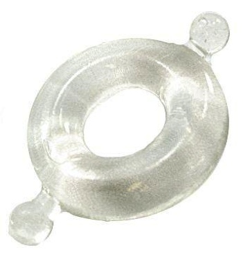 Cock Ring Elastomer Medium Clear