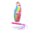 10 Inch Whip Pink/Blue