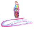 30 Inch Whip Pink/Blue