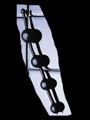 Jelly Thai Beads Black