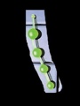 Jelly Thai Beads Green