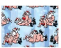 Mr. & Mrs. Santa Having Sex - Gift Wrap