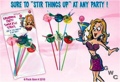 Condom Party Swizzle Stick 6Pk(Wd)