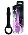 Slim Line Ribbed Rose Black