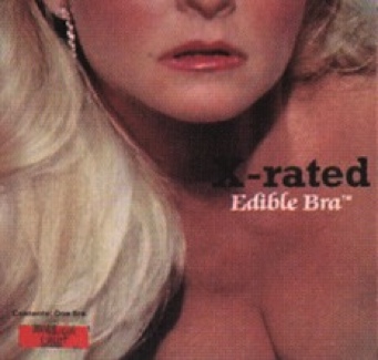 Edible Bras - Strawberry Champagne