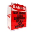 Gift Bag May Contain Illegal Substances