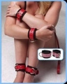 Kink Cuffs Ankles Red