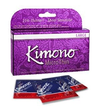 Kimono Microthin 12Pk Large