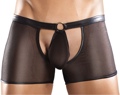 P-Short Ring Ext Mesh Black L/X