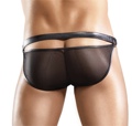 Ring Bikini Ext Mesh Black L/X