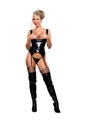 Cupless Merry Widow Lo Black L/X