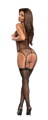 Cuples Merry Widow Black 1X-3X
