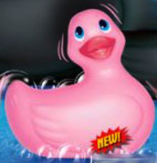 I Rub My Duckie Travel Size Vibrator - Pink