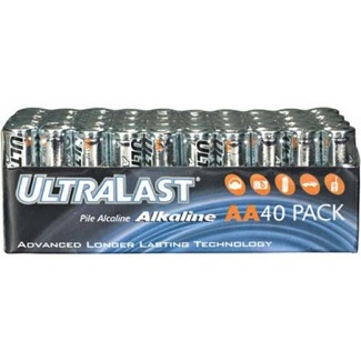 AA Batteries - 40 Box