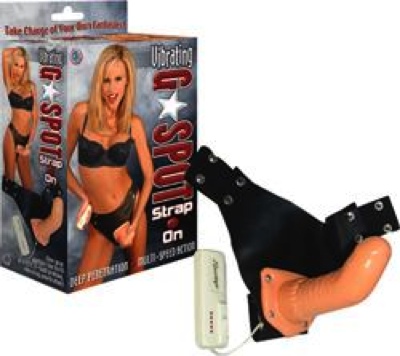Vibrating G-Spot Strap-On