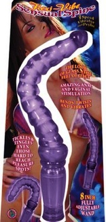 Flexi-Vibe Sensual Spine Purple