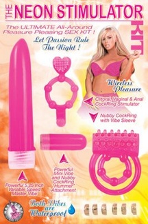 Neon Stimulator Kit Pink