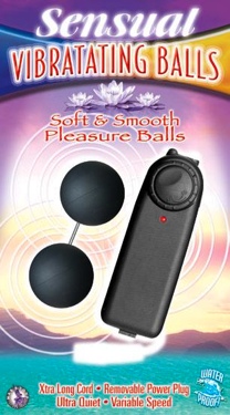 Sensual Vibrating Balls Black