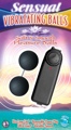 Sensual Vibrating Balls Black