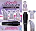 Erotic Massager Ensemble Black