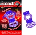 Double Power Cock And Balls Ring