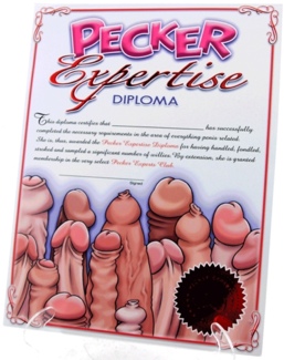 Pecker Expertise Diploma