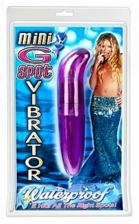 Waterproof Mini G-Spot Vibrator Purple