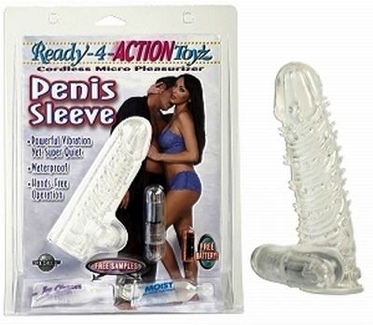Ready-4-Action Vibrating Penis Sleeve