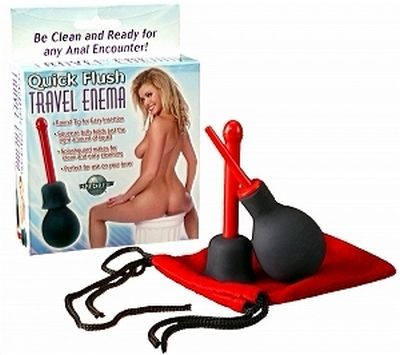 Quick Flush Travel Enema