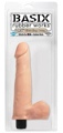 Basix 7.5 Vibrating Dong Flesh