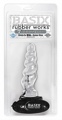 Basix 7in Vibrating Swirl Clear