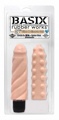 Basix 5.5 Vibe N Sleeve Flesh
