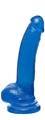 Basix 9In Suction Cup Dong Blue