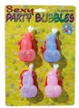 SEXY PARTY BUBBLES 4 PC