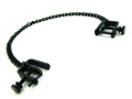 Nipple Clamp Press W/Chain Black