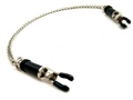 Nipple Clamps Barrel WithChain Chrome