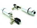 Nipple Clamps Alligator W Bullet Chrome
