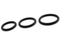 Cock Ring Nitrile 3pc Set Black