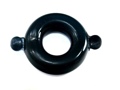 Cock Ring Elastomer Small Smoke/Black