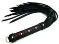 Whip Leather Strap 20 In. WithRed Heart Inlay