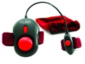 Vibe Wrist To Finger Black Red