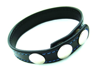 Leather 2 Snap Cockring