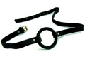 Gag WithLeather O Ring Black