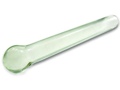 Dildo Boro Glass Sleek Wand Clear