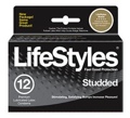 Lifestyles Studded 12 Pack