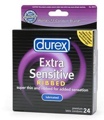 Durex Extra Sensative Ribbed 3 Pack