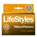 Lifestyles Ribbed Pleasure 12 Pack