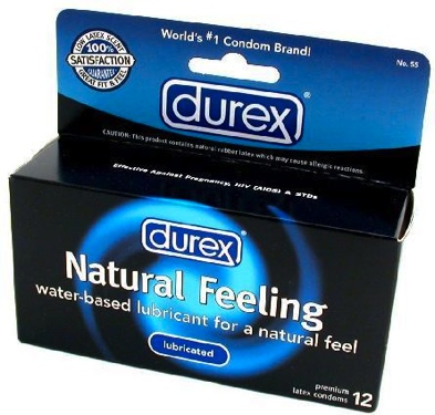 Durex Natural Feeling Lubricated 12 Pack